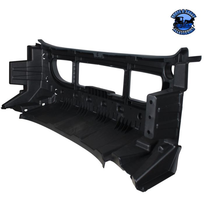Black Center Bumper Assembly With Trim Mounting Holes For 2008-2017 Freightliner Cascadia #20482 Bumper