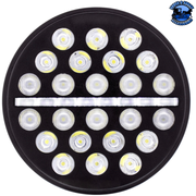 ULTRALIT - 24 HIGH POWER LED CIRCULAR LIGHT WITH DUAL COLOR LED POSITION LIGHT BAR #36452 LED Circular Light Black