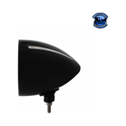 Black "Billet" Style Groove Headlight 5 LED Bulb - Chrome #32677 HEADLIGHT Black