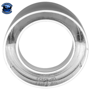 Chrome Small Gauge Bezel With Visor For 2018-2022 Freightliner Cascadia #42423 Gauge Bezel Gray