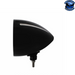 Black Black "Billet" Style Groove Headlight 9007 Bulb With Amber LED Halo Rim #32669 HEADLIGHT
