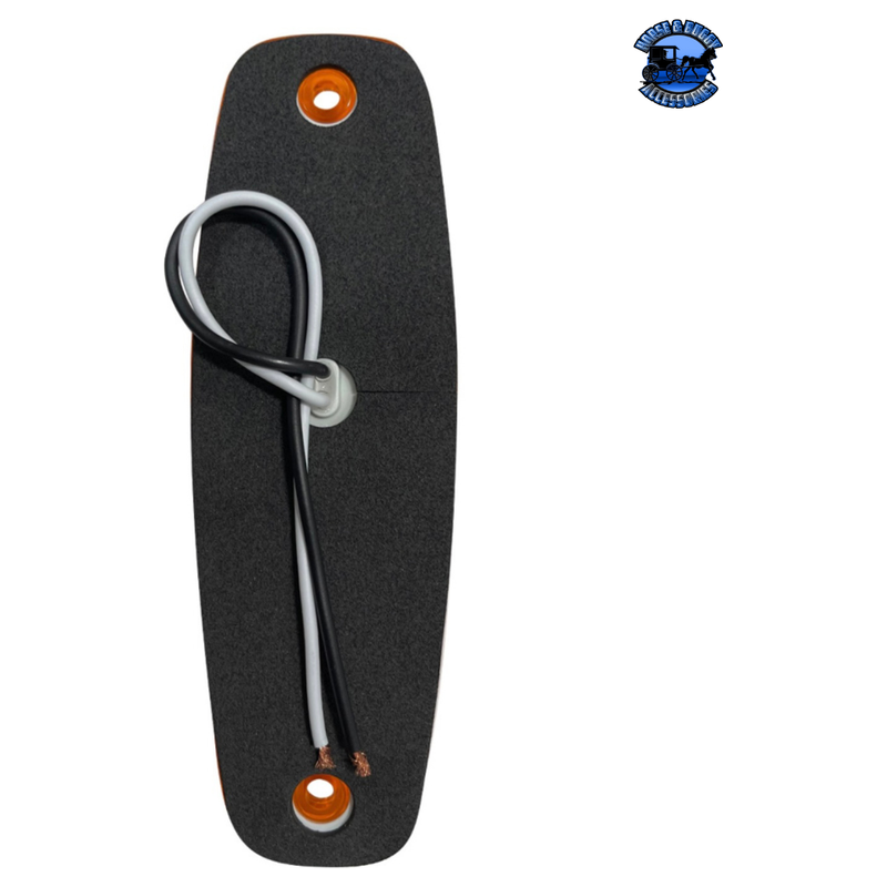 4 LED LIGHTTRACK Cab Light For 2018-2022 Freightliner Cascadia - Amber Lens LED LIGHTING Dark Slate Gray