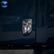 6 WHITE LED CHROME DOOR HANDLE COVER FOR FREIGHTLINER (Choose Side) LED DOOR HANDLE COVER Driver's Side,Passenger's Side Black