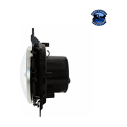 Crystal Headlight With Amber LED Halo Ring For 1996-2005 Freightliner Century #31281 Crystal Headlight Light Gray