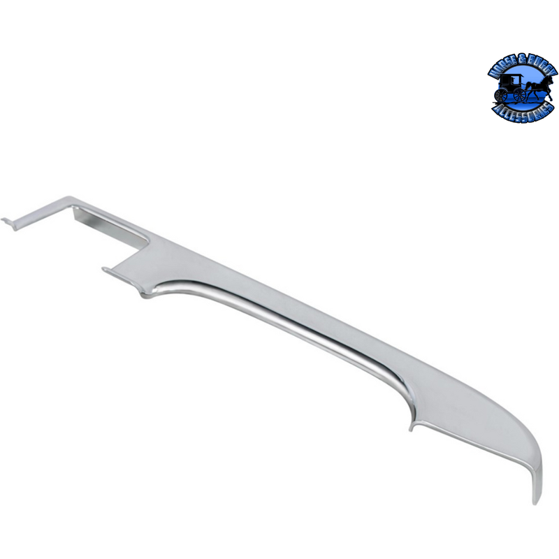 CHROME PLASTIC DOOR ARMREST COVERS FOR FREIGHTLINER COLUMBIA (2001-2012) (Choose Position) Plastic Door Armrest Driver's Side,Passenger's Side,Driver and Passenger Gray