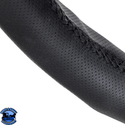 18" YOURGRIP LEATHER AND WOOD STEERING WHEEL FOR 2012-2021 PETERBILT 579 & 2013-2021 KENWORTH T680 #88190 steering wheel Dark Slate Gray