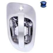 6 WHITE LED CHROME DOOR HANDLE COVER FOR FREIGHTLINER (Choose Side) LED DOOR HANDLE COVER Passenger's Side Light Gray