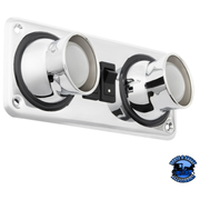 INTERIOR READING LIGHT - DOUBLE #31437 Interior Light Gray