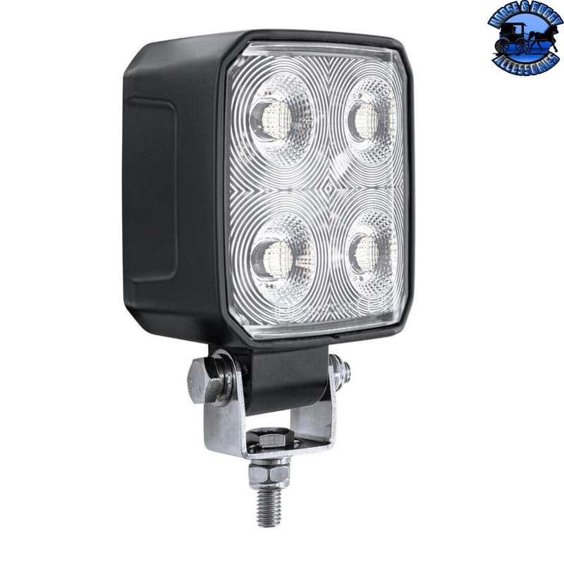 4 LED High Power 3" Square Work Light-Flood #36703