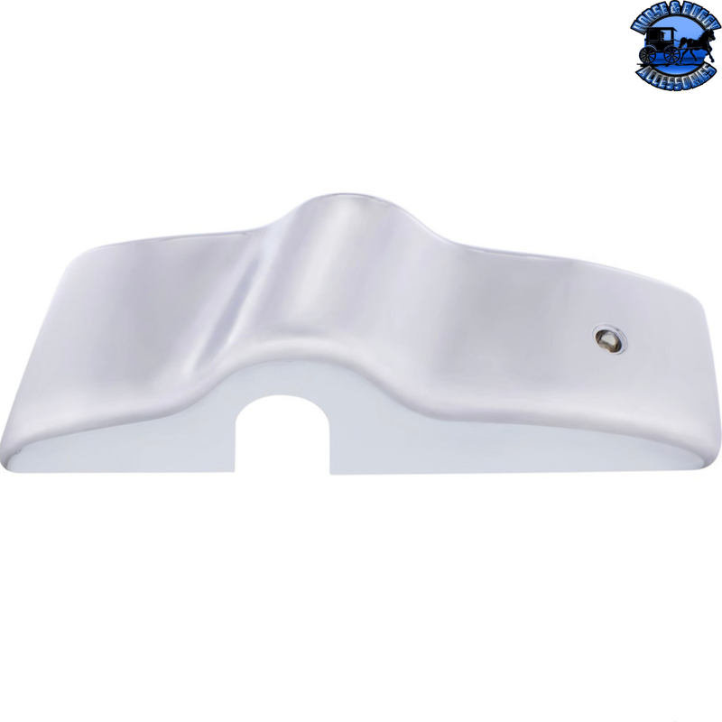 CHROME PLASTIC BOTTOM MIRROR POST COVER FOR 1996-2010 FREIGHTLINER CENTURY (Choose Position) Bottom Mirror Post Cover Driver 's Side,Passenger's Side,Driver and Passenger Light Gray