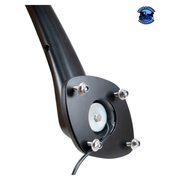 CHROME HOOD MIRROR ASSEMBLY WITH SEQUENTIAL LED TURN SIGNAL FOR 2008-2017 FREIGHTLINER CASCADIA (Choose Side) Mirror Chrome & Black / Driver's Side,Chrome & Black / Passenger's Side Dark Slate Gray