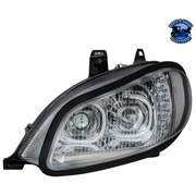 LED HEADLIGHT ASSEMBLY FOR 2003-2024 FREIGHTLINER M2 (Choose Color) (Choose Side) LED Headlight Chrome / Driver's Side,Chrome / Passenger's Side,Black / Driver's Side,Black / Passenger's Side Dark Slate Gray