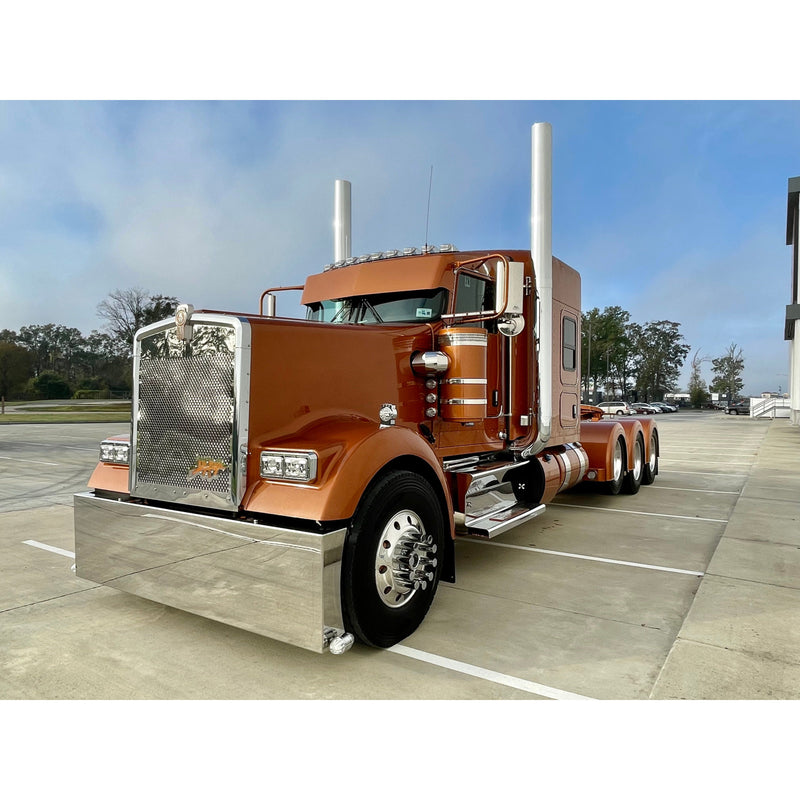 #kww18-ak85cp 2018+ Kenworth (patented ak lite) 8" reduced to 5" def hookup kit(with step box covers)