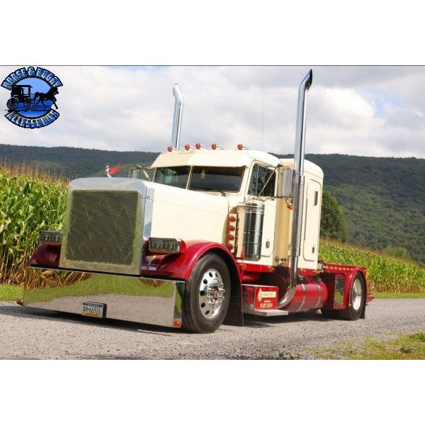 #GO-0000-06-UST 18'' ROLLED EDGE BLIND MOUNT BLANK BUMPER bumper Light Gray