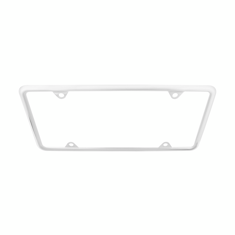 Chrome Slim License Plate Frame