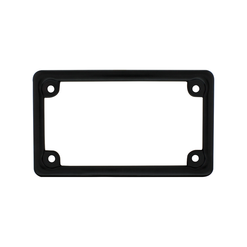 Black Motorcycle License Plate Frame