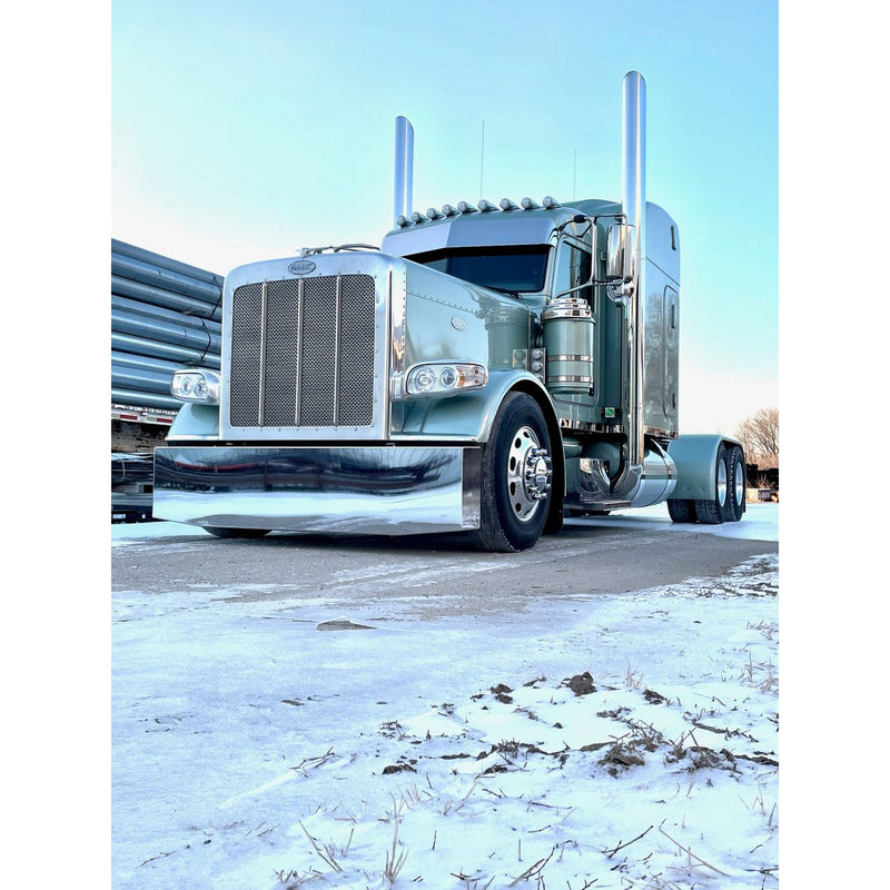 #B05-00D-20-1123 Tapered Bumper 20"-18" (Mitered ends) Universal (Blind Mount) BUMPER Powder Blue