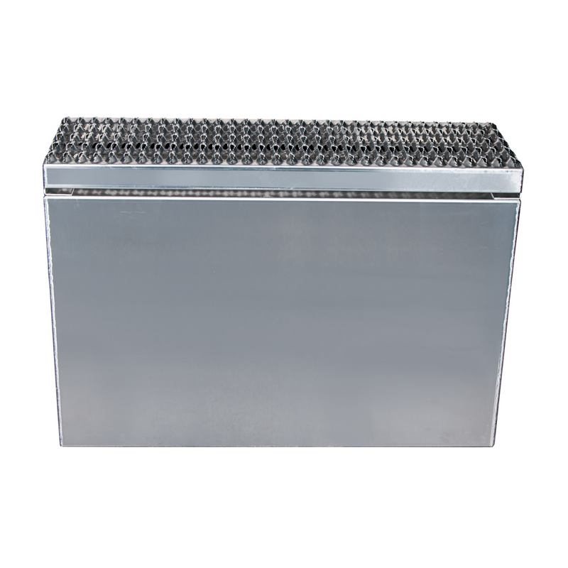 36"L X 25"W X 28"H Aluminum Step Saddle Box