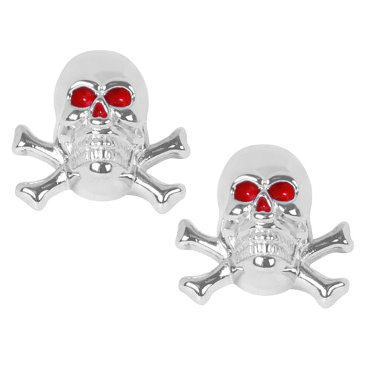 50551 Skull License Plate Fastener Set