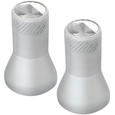 CR. ALUMBRE. TAPA DE VÁSTAGO DE VÁLVULA CON CRISTAL TRANSPARENTE PARA VÁSTAGO DE ACERO