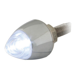 JUEGO DE SUJETADORES DE BALA CON ILUMINACIÓN LED BLANCO CON CR. ALOJAMIENTO