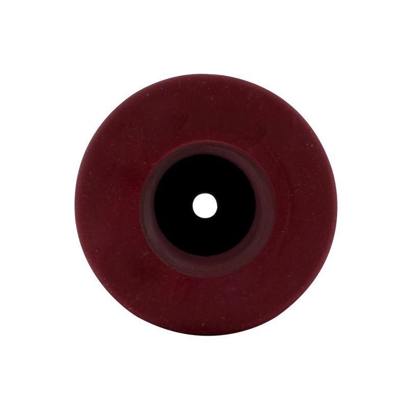 Juego de puños de goma para motocicleta, color rojo, 1" o 1-1/8" (25/28 mm) (par)