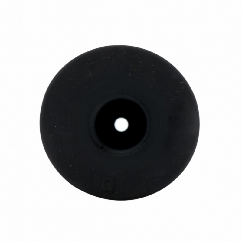 Juego de empuñaduras de goma para motocicleta, color negro, 7/8" o 1" (22/25 mm) (a granel) (par)