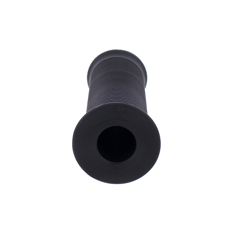 Juego de empuñaduras de goma para motocicleta, color negro, 7/8" o 1" (22/25 mm) (a granel) (par)