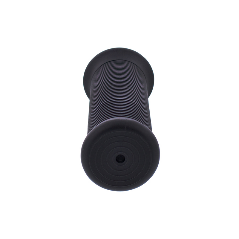Juego de empuñaduras de goma para motocicleta, color negro, 7/8" o 1" (22/25 mm) (a granel) (par)