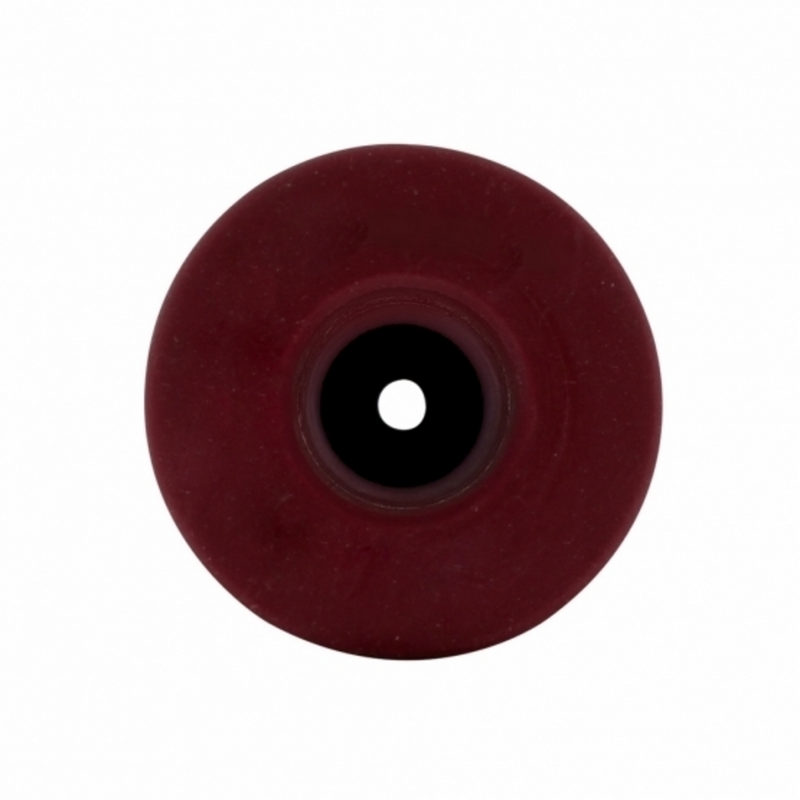 Juego de puños de goma para motocicleta, color rojo, 7/8" o 1" (22/25 mm) (a granel) (par)