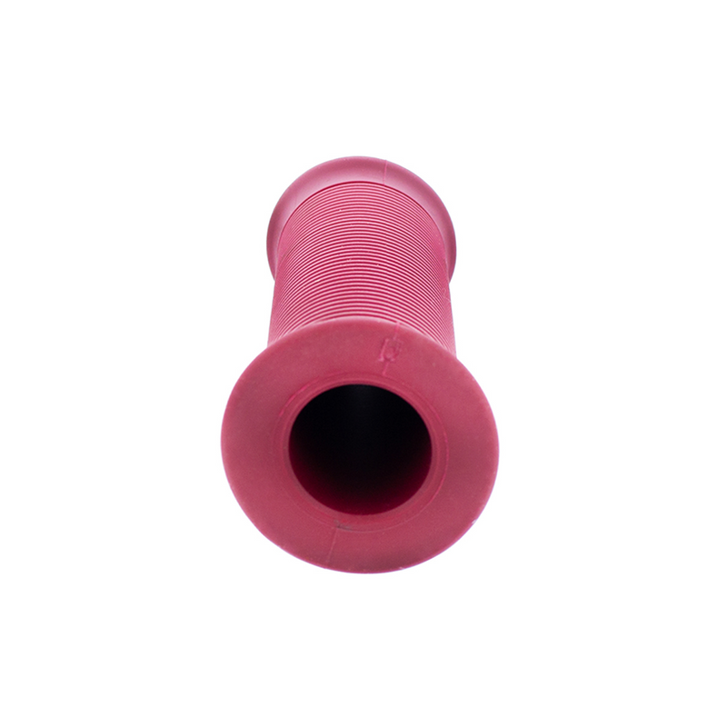 Juego de puños de goma para motocicleta, color rojo, 7/8" o 1" (22/25 mm) (a granel) (par)