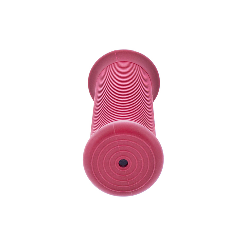 Juego de puños de goma para motocicleta, color rojo, 7/8" o 1" (22/25 mm) (a granel) (par)