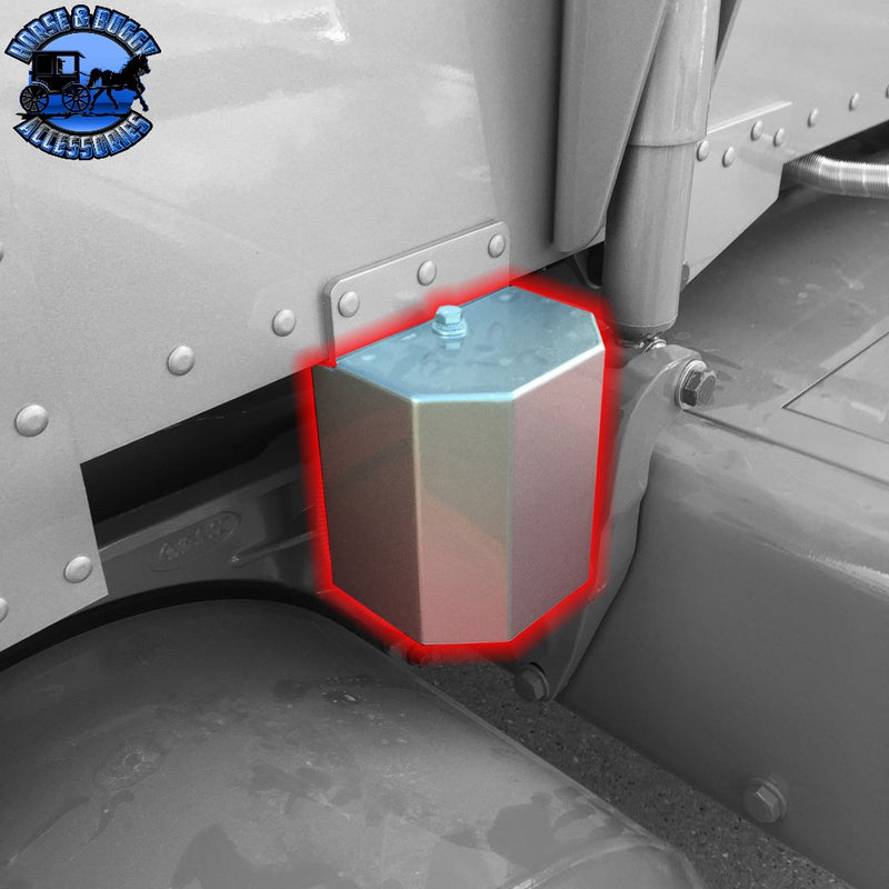 IC181003-21 Air Bag Covers 70 in. / 78 in. Sold as Pair Peterbilt 389 paintable finish
