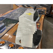 389 Peterbilt headliner (ultra cab only) Custom Head Liner Kit (Choose finish and holes needed) Interior polished stainless / 4 watermelon lights cutout only,polished stainless / 4 watermelons and speaker cutouts,polished stainless / 2 speaker cutouts only,brushed stainless / 4 watermelon lights cutout only,brushed stainless / 4 watermelons and speaker cutouts,brushed stainless / 2 speaker cutouts only Dim Gray