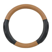54058 18" DELUXE+ STEERING WHEEL CVR MATTE LIGHT WOOD W/ COMFORT Dim Gray