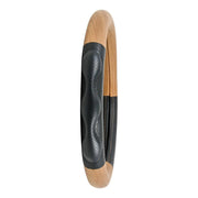54058 18" DELUXE+ STEERING WHEEL CVR MATTE LIGHT WOOD W/ COMFORT Dark Slate Gray