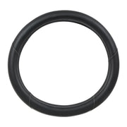 54066 18" DELUXE STEERING WHEEL CVR CENTER GRAY & BLACK Dark Slate Gray