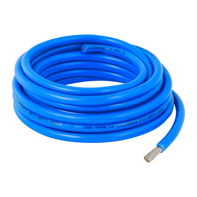 #55031 UL Listed Primary Wires in 10 Gauge WIRE Dodger Blue