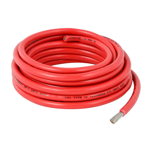 #55033 UL Listed Primary Wires in 10 Gauge WIRE Tomato