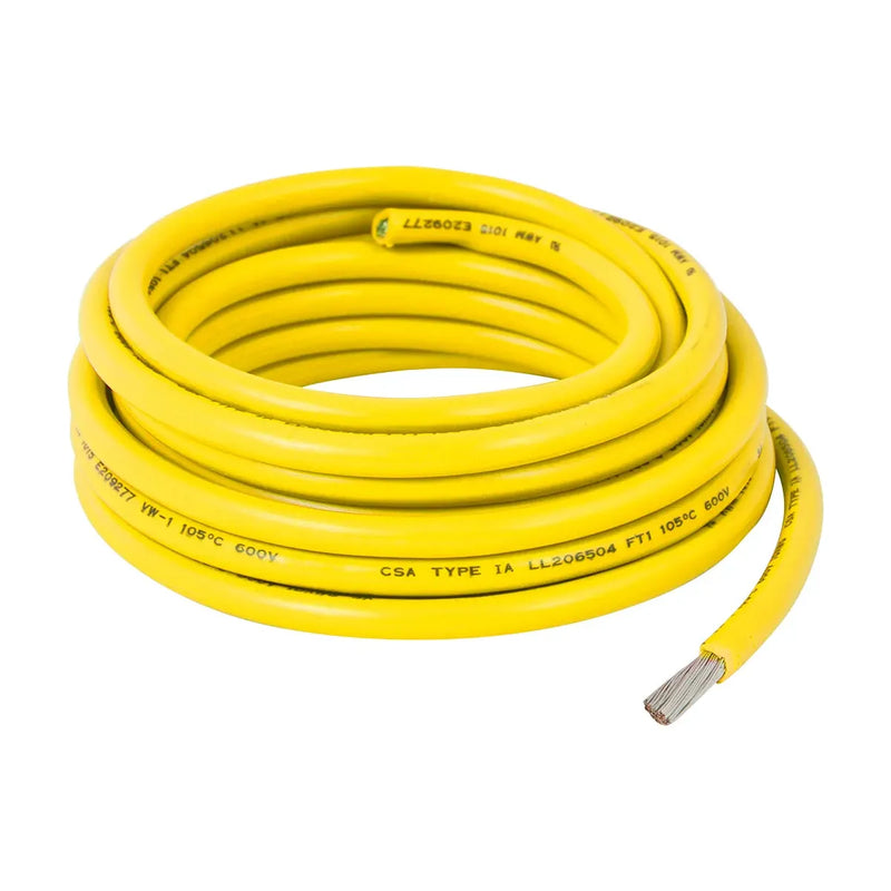 #55034 UL Listed Primary Wires in 10 Gauge WIRE Gold