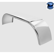 Hogebuilt full fender kit Stainless Steel Pair w/heavy duty brackets 25.5" drop FULL FENDERS Light Gray