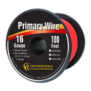 #55234 RED 16GA PRIMARY WIRE, 100FT ROLL W/ SPOOL WIRE Dark Slate Gray