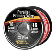 #55301 16GA PARALLEL PRIMARY WIRE, 2 WIRES, 25FT/ROLL WIRE Tan