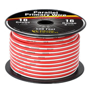#55308 18GA PARALLEL PRIMARY WIRE, 2 WIRES, 500FT/ROLL WIRE Maroon