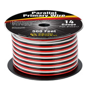 #55317 14GA PARALLEL PRIMARY WIRE, 3 WIRES, 500FT/ROLL WIRE Tan