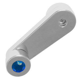 56182 Window Crank with Blue Crystal