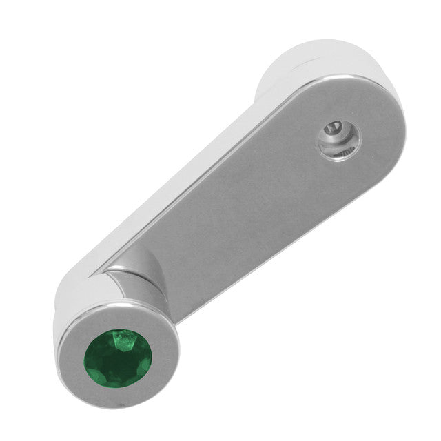 56184 Window Crank with Green Crystal