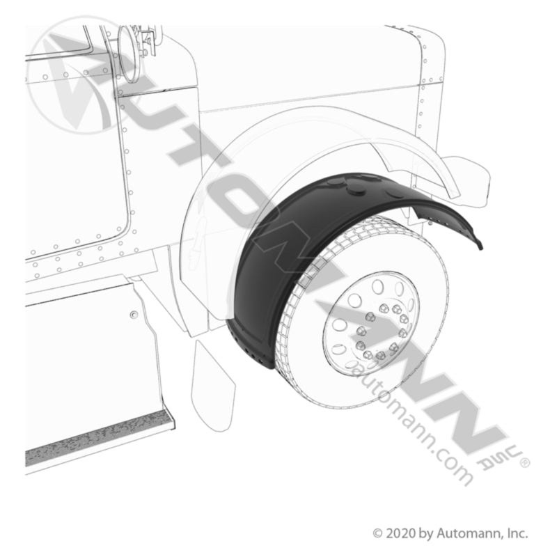 564.75024 - Fender Liner LH 388-389 Peterbilt