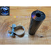 Rosy Brown tfen-a19 and h-1447 hogebuilt universal fender mounting post w/heavy duty clamp tfen-a19 and h-1447 fender bracket