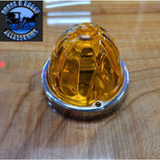 Grand General Flush Mount 3.5" Glass Watermelon Light Kits (1 wire 1156) (choose color) WATERMELON 1156 light amber Dim Gray